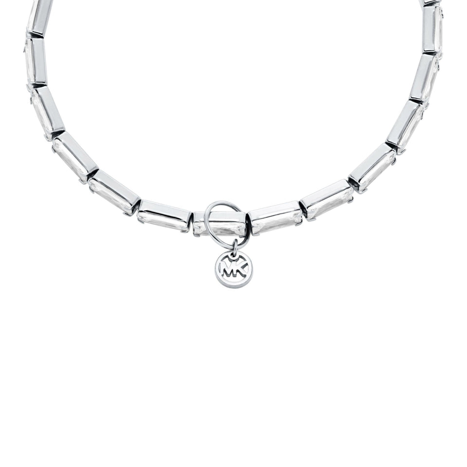 Michael Kors Ladies Brilliance Rectangle Stone Set Bracelet