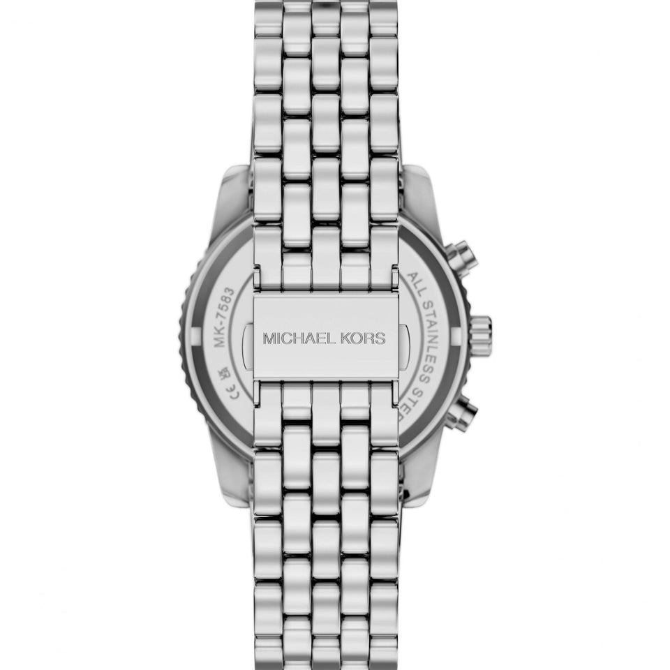 Michael Kors Ladies Bryant Green Dial 35mm Bracelet Watch