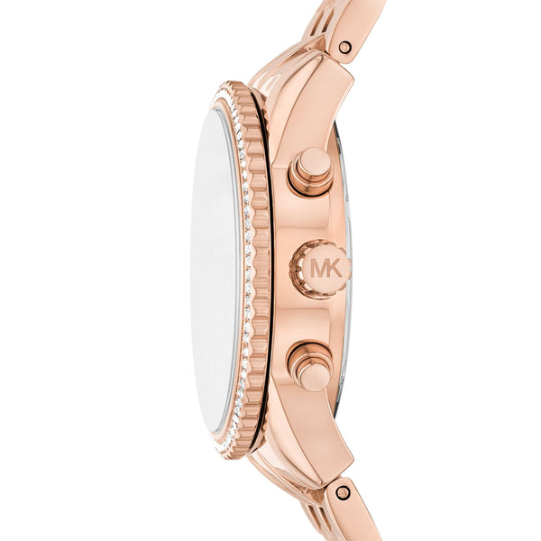 Michael Kors Ladies Bryant Rose Gold Plated Bracelet Watch