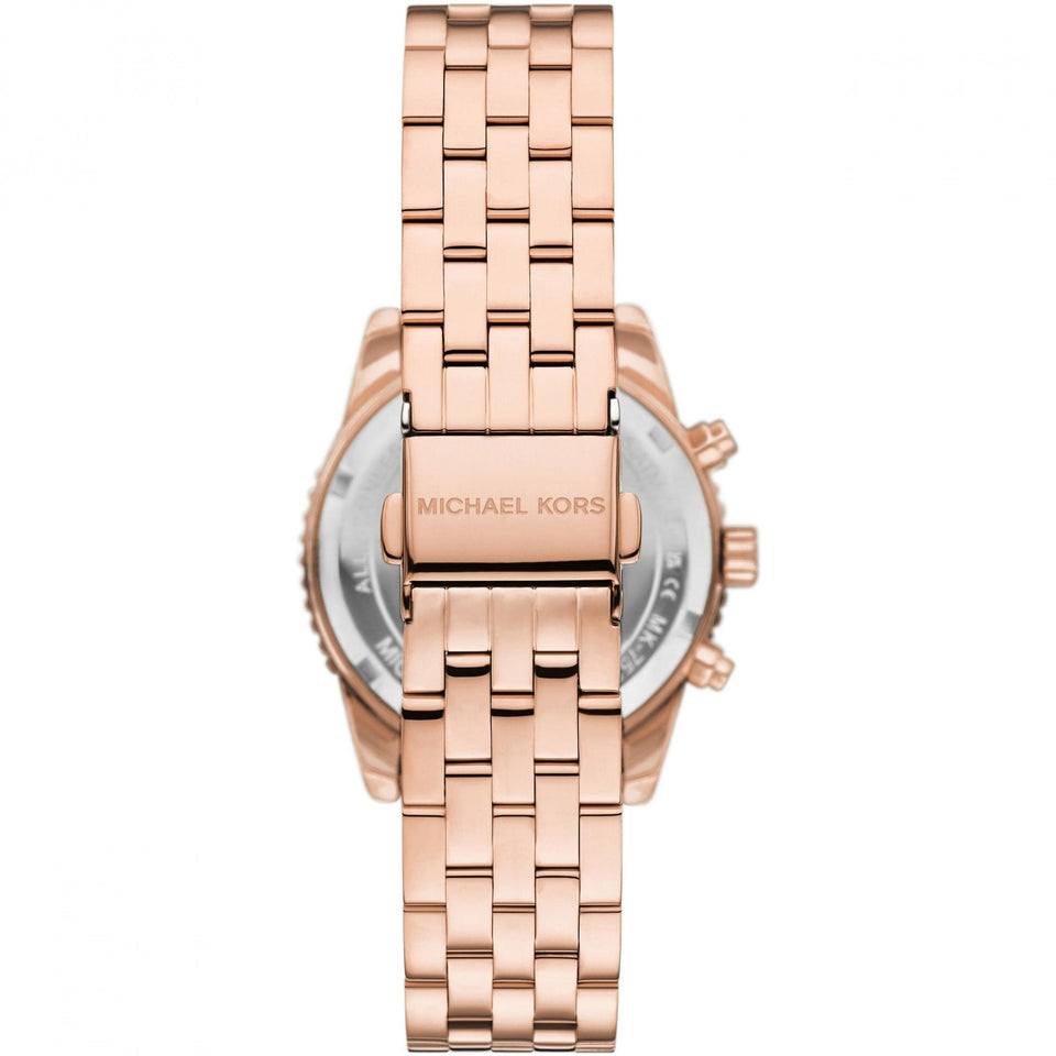 Michael Kors Ladies Bryant Rose Gold Plated Bracelet Watch
