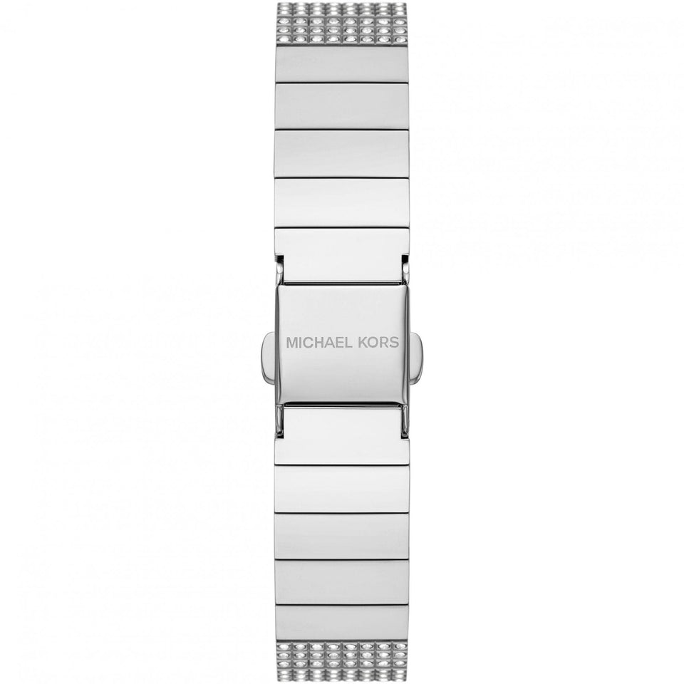 Michael Kors Ladies Darrington Stainless Steel Square Dial Watch