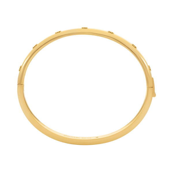 Michael Kors Ladies Kors MK Gold Toned Bangle