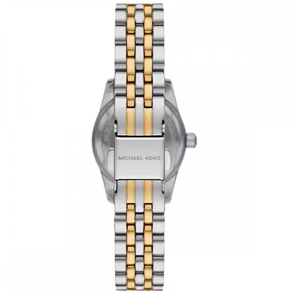 Michael Kors Ladies Lexington 28mm Stone Set Two Tone Watch