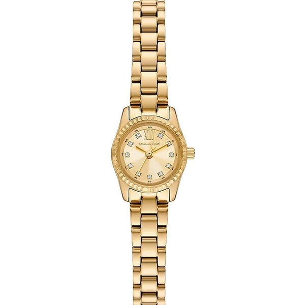 Michael Kors Ladies Lexington Gold Plated Bracelet Watch