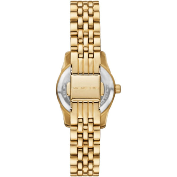 Michael Kors Ladies Lexington Green Dial 26mm Bracelet Watch