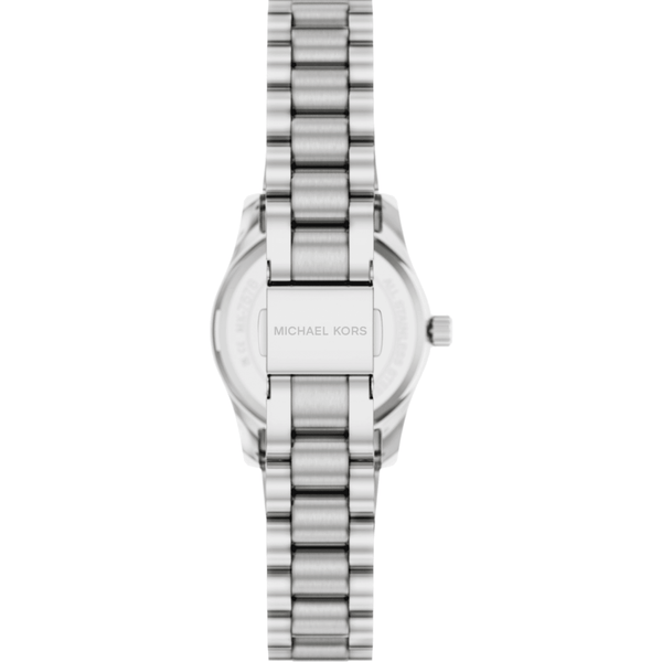 Michael Kors Ladies Lexington Stone Set Green Dial Bracelet Watch