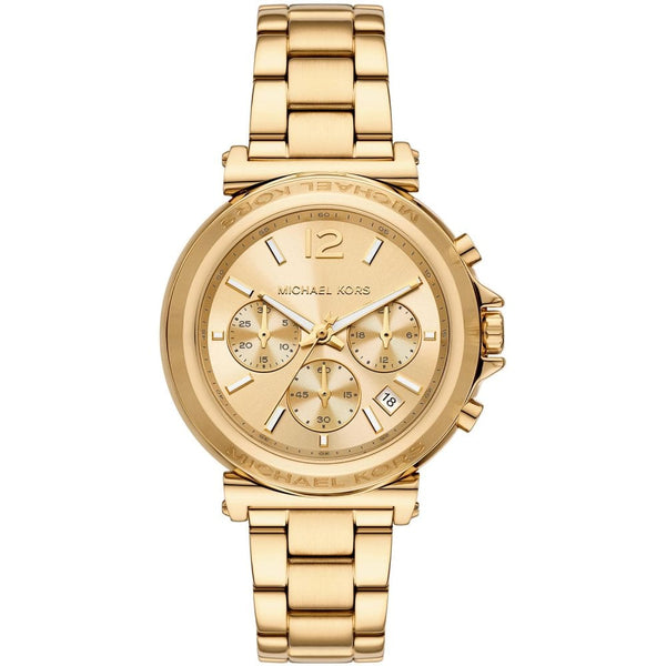 Michael Kors Ladies Maren Gold Plated 40mm Bracelet Watch