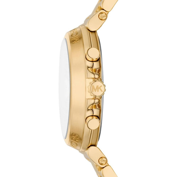 Michael Kors Ladies Maren Gold Plated 40mm Bracelet Watch