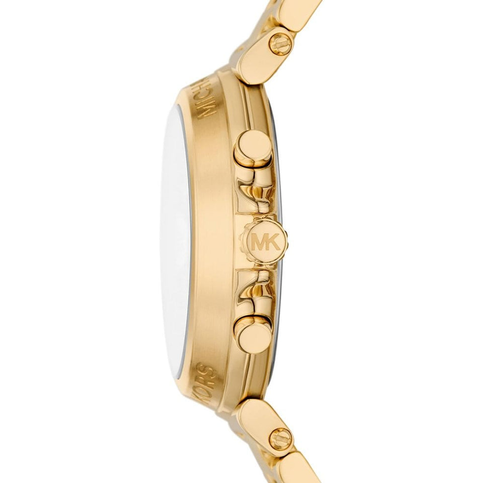 Michael Kors Ladies Maren Gold Plated 40mm Bracelet Watch