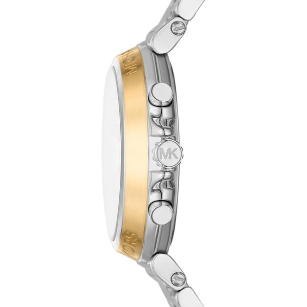 Michael Kors Ladies Maren White Dial 40mm Bracelet Watch