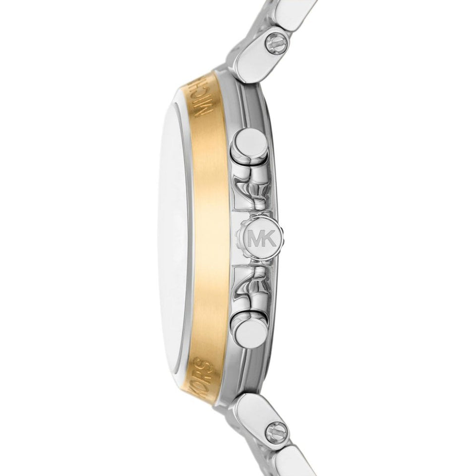 Michael Kors Ladies Maren White Dial 40mm Bracelet Watch