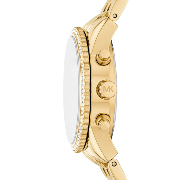 Michael Kors Ladies Mini Bryant Gold Plated Bracelet Watch