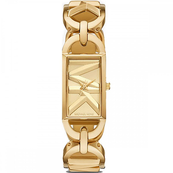 Michael Kors Ladies Mini Empire 30mm Gold Plated Watch