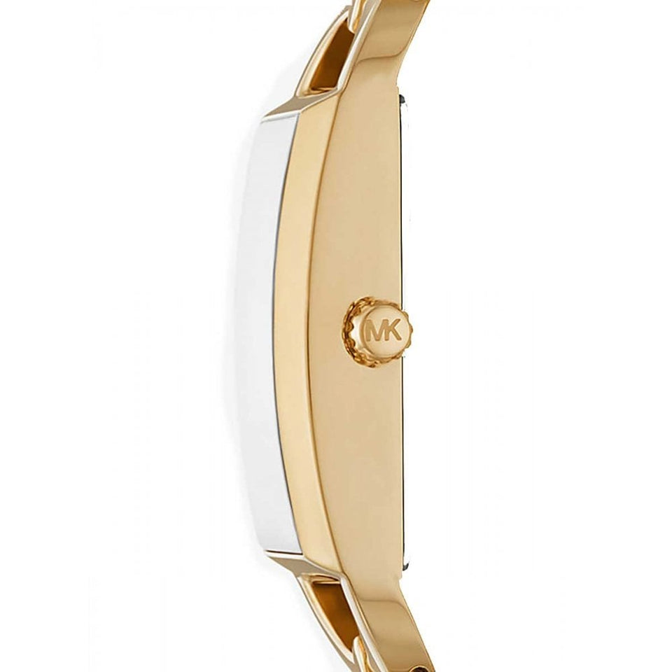 Michael Kors Ladies Mini Empire 30mm Gold Plated Watch