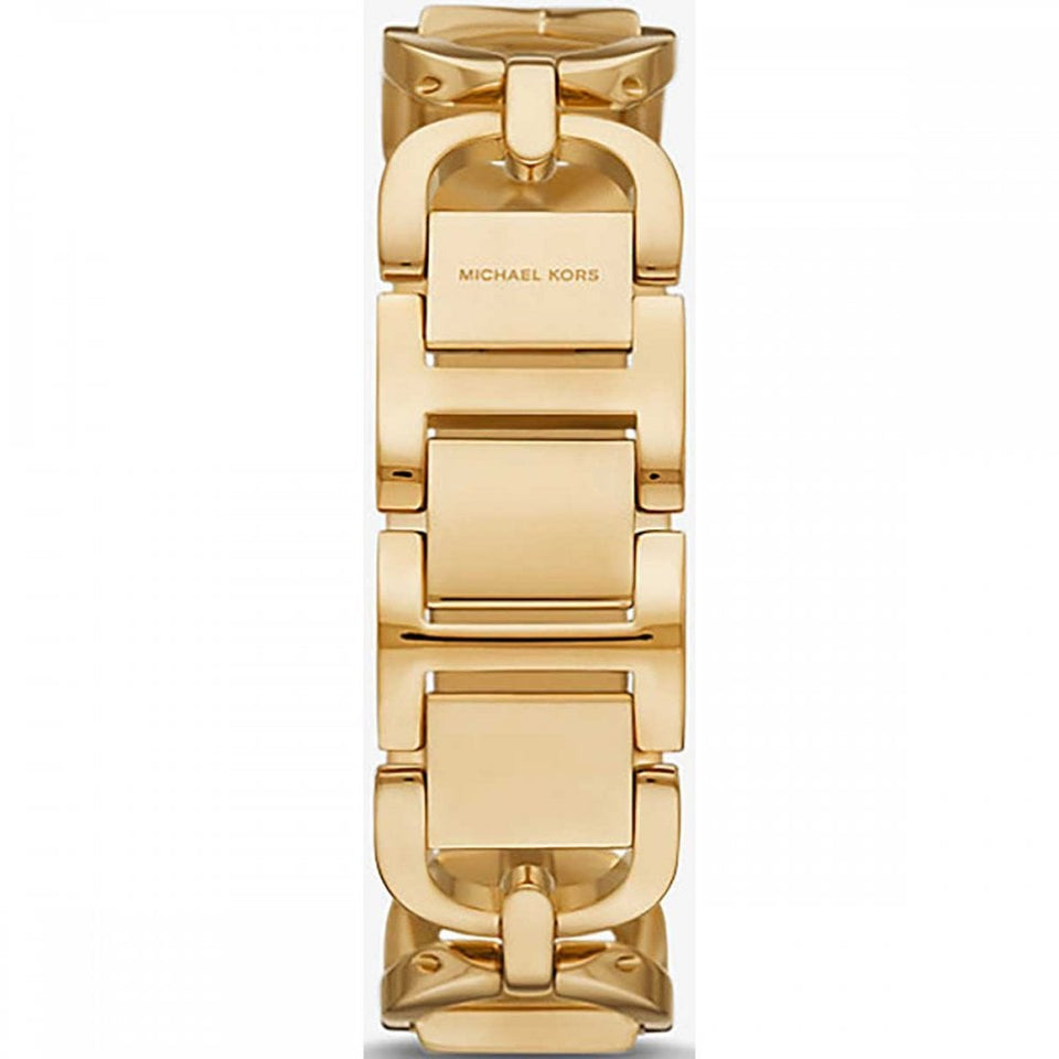 Michael Kors Ladies Mini Empire 30mm Gold Plated Watch