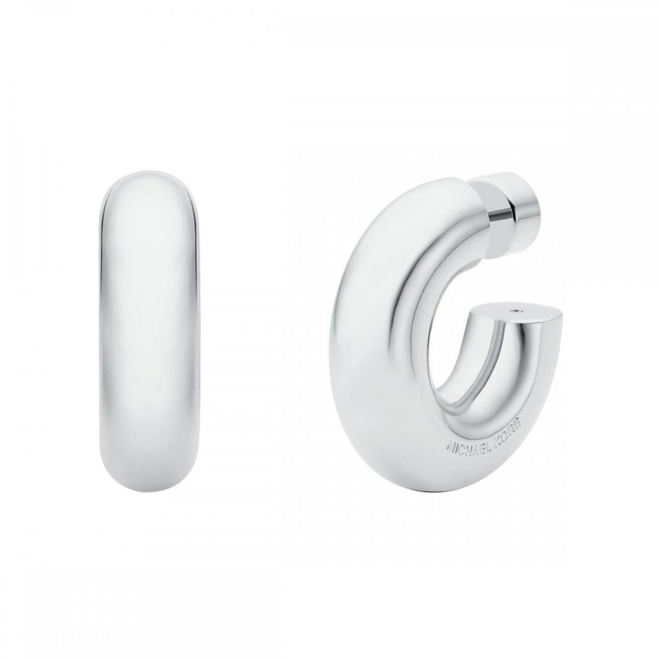 Michael Kors Ladies Premium Huggie Hoop Earrings