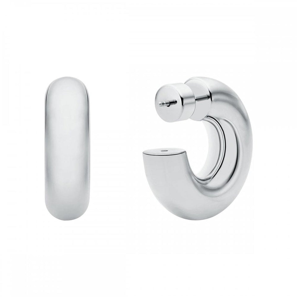 Michael Kors Ladies Premium Huggie Hoop Earrings