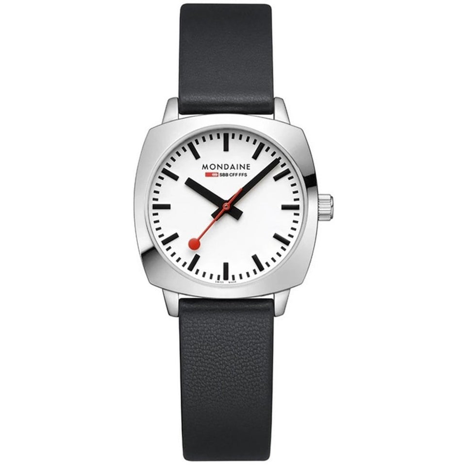 Mondaine Cushion 31mm Petite Square Watch