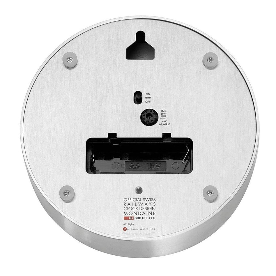 Mondaine Deepest Blue Table Alarm Clock