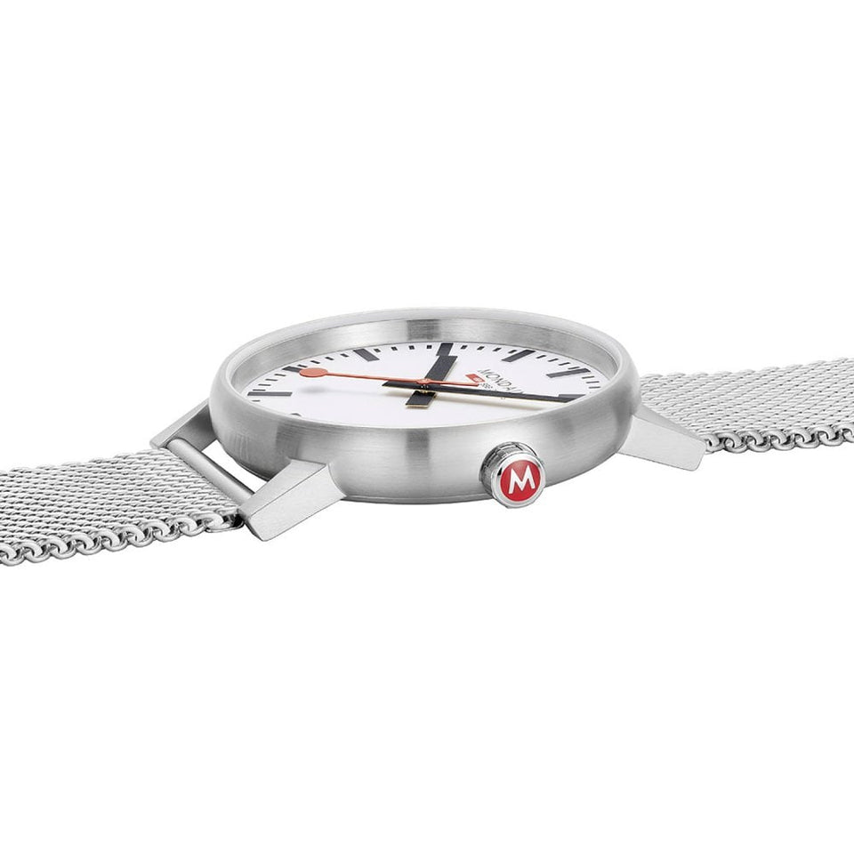Mondaine EVO2 43mm Watch | Mesh Bracelet