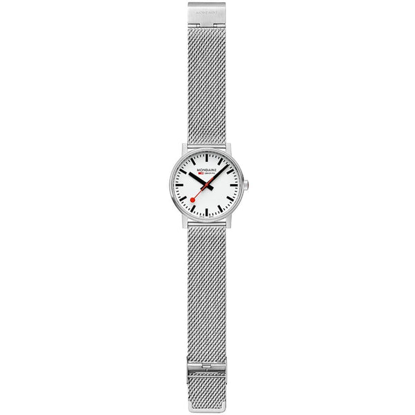 Mondaine EVO2 43mm Watch | Mesh Bracelet
