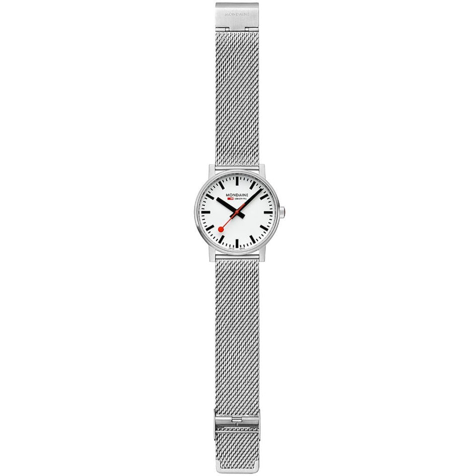Mondaine EVO2 43mm Watch | Mesh Bracelet