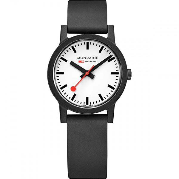 Mondaine Ladies Essence Eco-Friendly Sourced White 32mm Watch