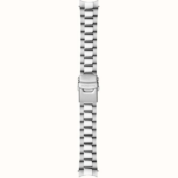 Mondaine Men's Classic Cool Grey Dial 40mm Bracelet Watch
