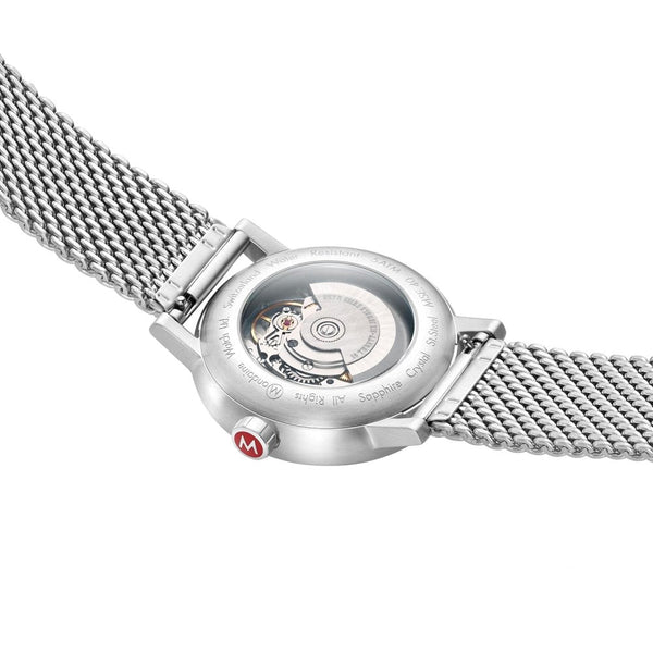 Mondaine Men's EVO2 Automatic 40mm Watch | Mesh Bracelet