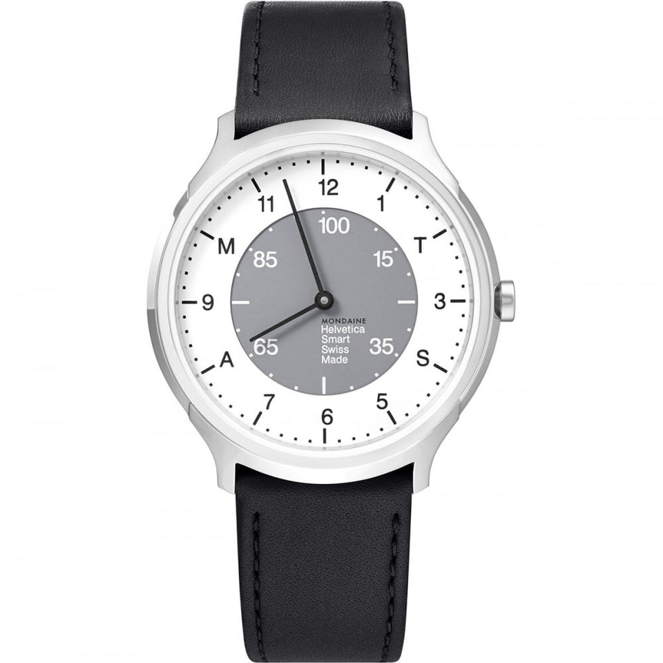 Mondaine Men's Helvetica Smartwatch 40mm | Black
