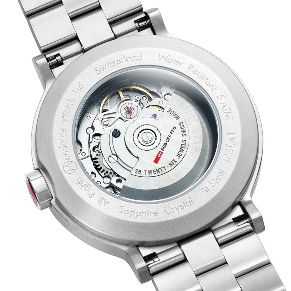 Mondaine Men's Original Backlight Automatic 40mm Watch