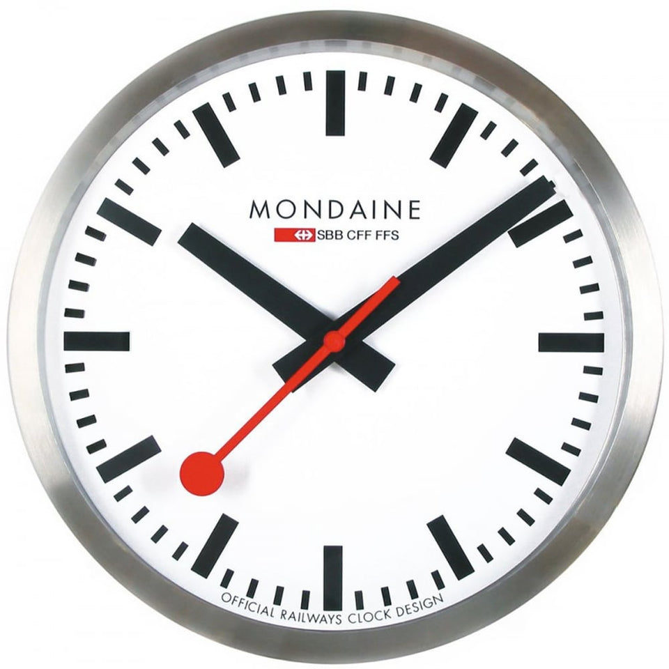 Mondaine Swiss Railway 25cm Wall Clock