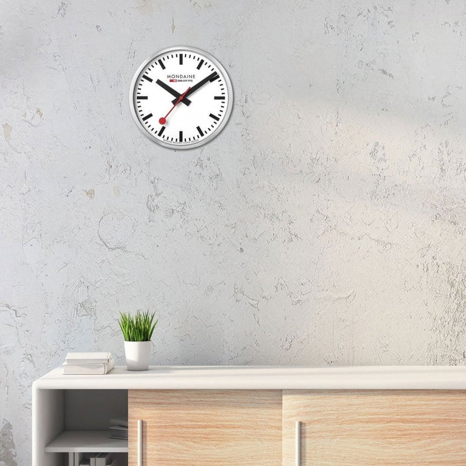 Mondaine Swiss Railway 25cm Wall Clock