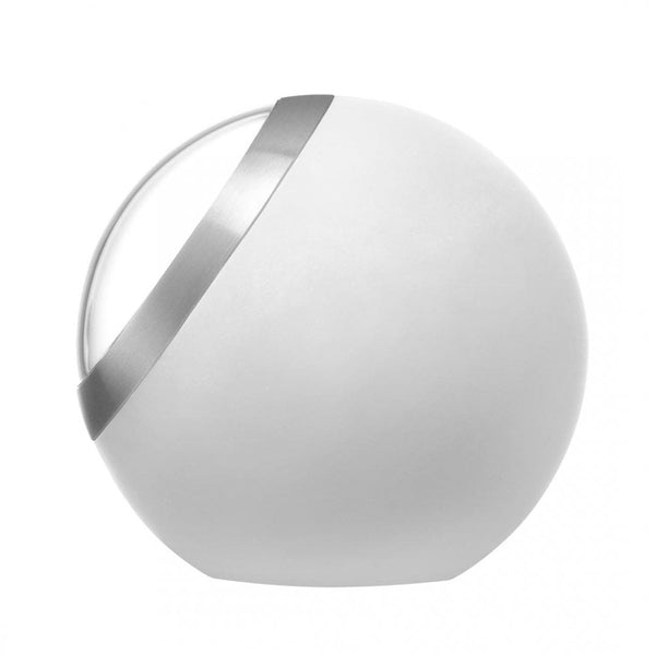 Mondaine Swiss Railways White 60mm Globe Table Clock