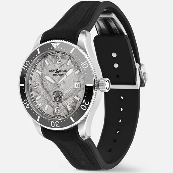 Montblanc 1858 Grey Dial Iced Sea Automatic Gent's 41mm Watch