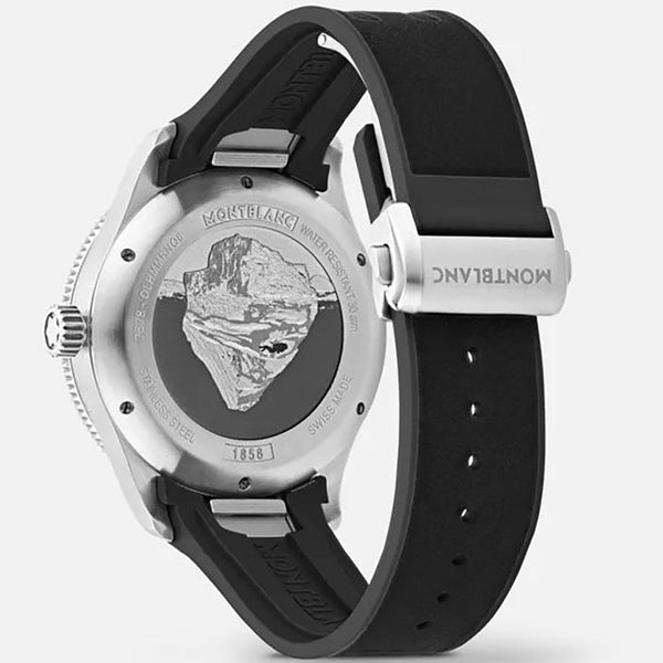 Montblanc 1858 Grey Dial Iced Sea Automatic Gent's 41mm Watch
