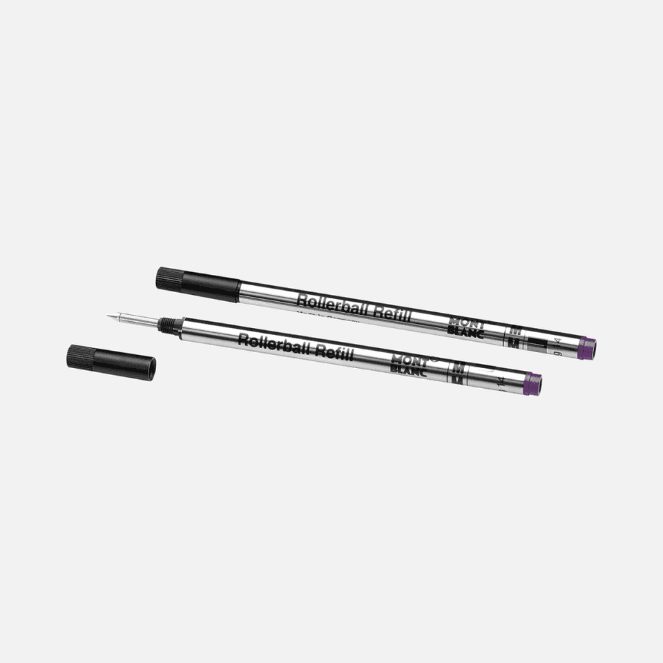 Montblanc 2 Rollerball Refills (Medium), Amethyst Purple