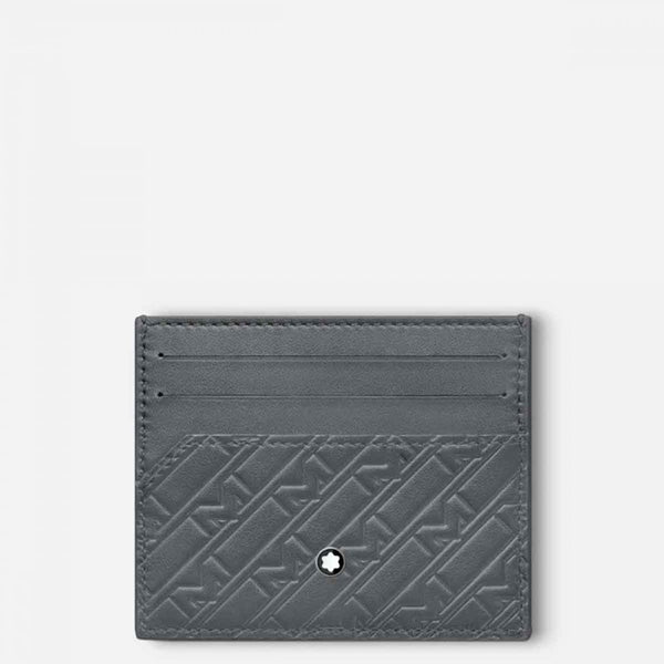 Montblanc 4810 M_Gram Forged Iron Grey 6-Card Holder