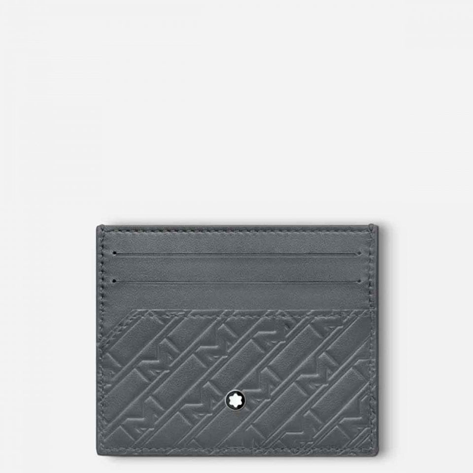 Montblanc 4810 M_Gram Forged Iron Grey 6-Card Holder