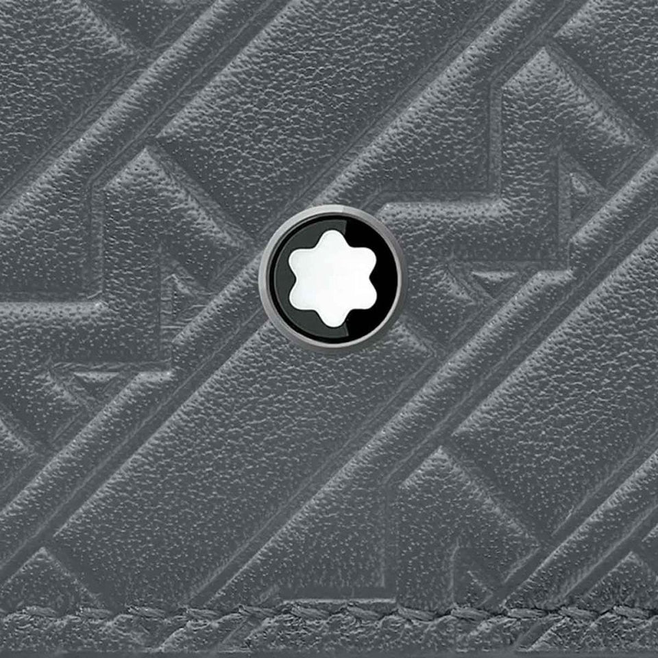 Montblanc 4810 M_Gram Forged Iron Grey 6-Card Holder