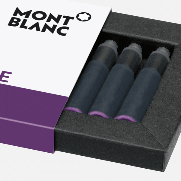 Montblanc Amethyst Purple Ink Cartridges, 8 Pack