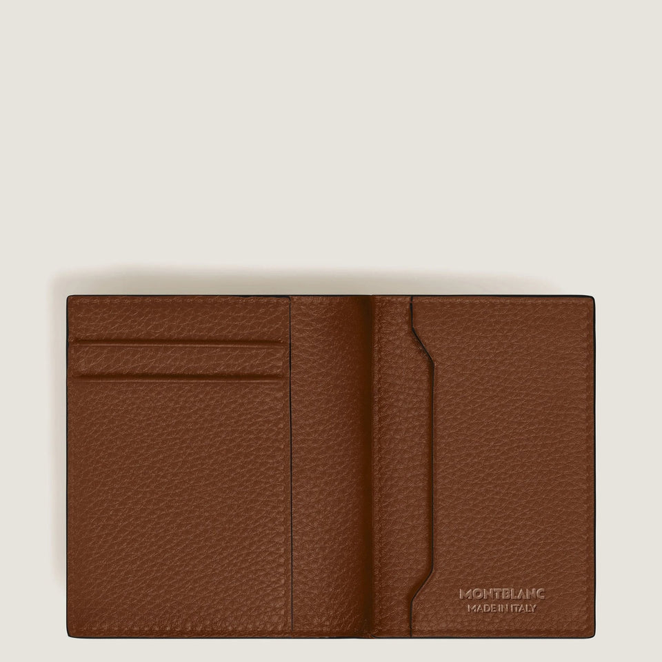 Montblanc Fauve Grain Leather 4-Card Holder