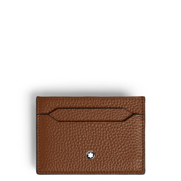 Montblanc Fauve Grain Leather 5-Card Holder
