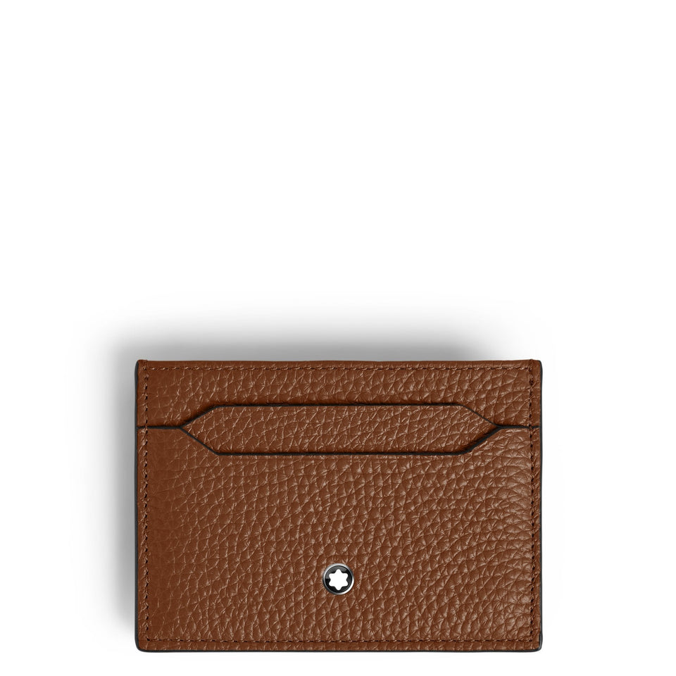 Montblanc Fauve Grain Leather 5-Card Holder
