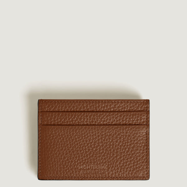 Montblanc Fauve Grain Leather 5-Card Holder