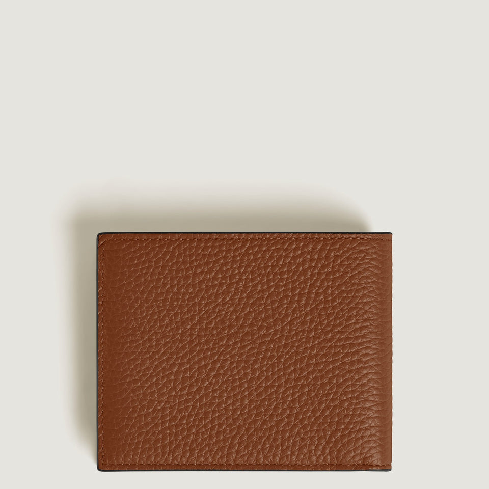Montblanc Fauve Grain Leather 6-Card Wallet