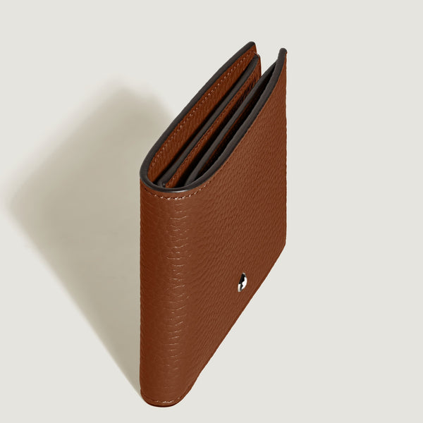 Montblanc Fauve Grain Leather 6-Card Wallet
