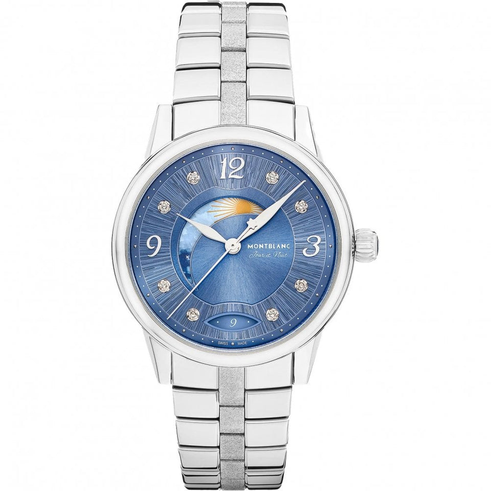 Montblanc Ladies Bohème 34mm Day & Night Diamond Set Watch