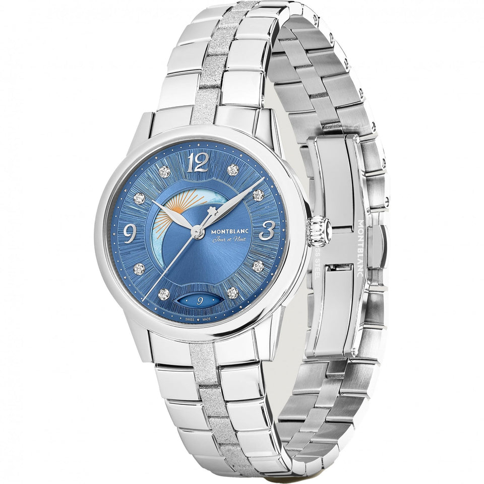 Montblanc Ladies Bohème 34mm Day & Night Diamond Set Watch