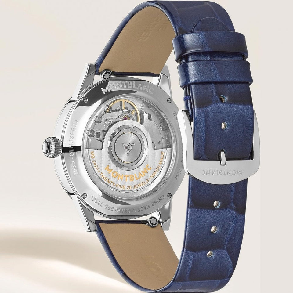 Montblanc Ladies Bohème 34mm Day & Night Leather Strap Watch
